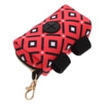 thumbnail image 1 of OULII Distributeur de Sacs à Caca pour Chien Rouge pour Extérieur 1Ensemble, 1 of 8