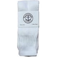 thumbnail image 4 of 48 Pairs Of Yacht & Smith 26 Inch Wholesale Women's Tube Socks, Women's Cotton Referee Sport Socks Size 9-11 (White), 4 of 4