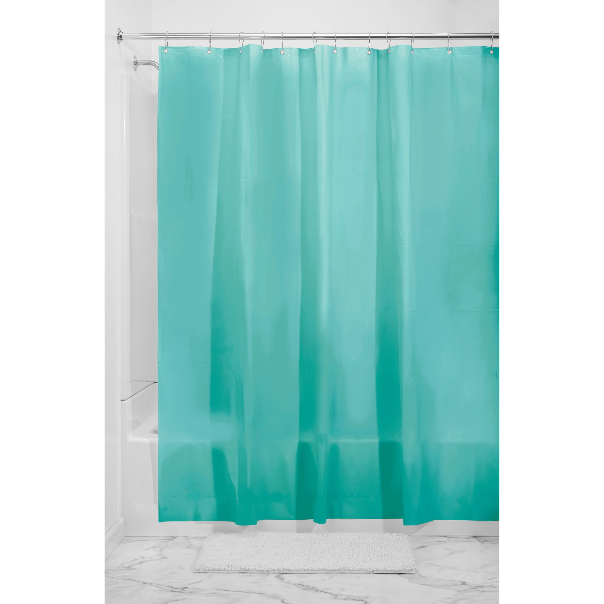 InterDesign EVA 5.5 Gauge Shower Curtain Liner, Standard 72" x 72