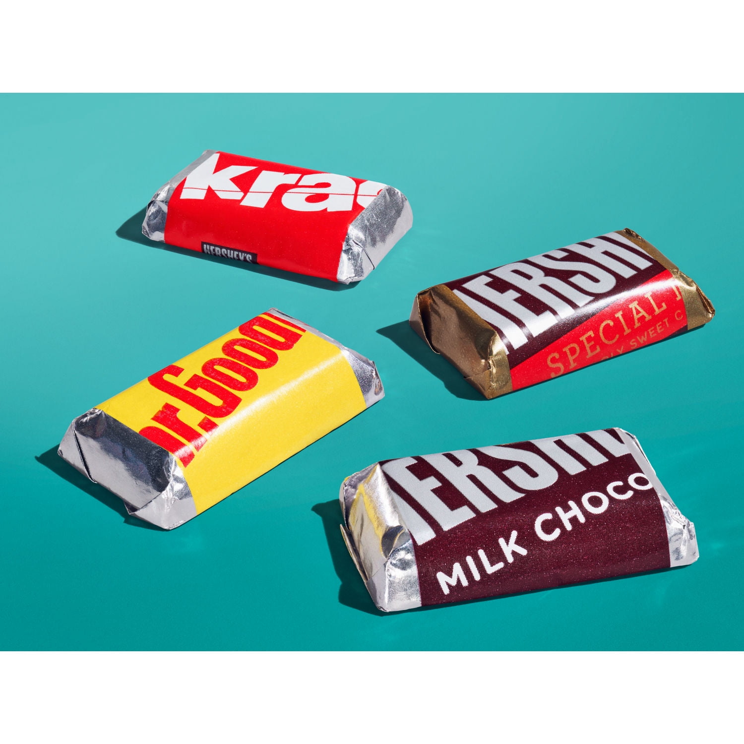 Hershey's Miniatures Assorted Chocolate Candy, Bag 8 oz