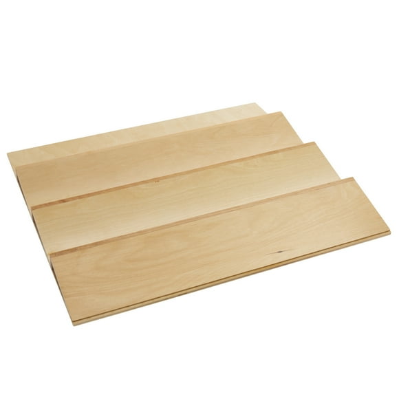 Rev-A-Shelf 4SDI-24 22" 3-Tier Wooden Spice Drawer Organizer Insert, Maple