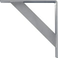 thumbnail image 4 of Ekena Millwork 2"W x 12"D x 12"H Traditional Steel Bracket, Hammered Light Blue, 4 of 13