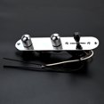 thumbnail image 4 of Prewired Guitar Control Plate Tone Volume Replacement Accessory Removable Metal Loaded 3 Way Switch Knob Metal Fixing Toggle Upgrade Replacement for Fender Telecaster, 4 of 8
