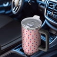 thumbnail image 6 of Modern 40oz Tumbler– Stainless Steel Insulated Tumbler with Handle and Straw, Large Capacity Travel Cup for Hot & Cold Drinks, 6 of 7
