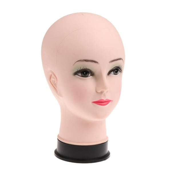 jinwen 10'' Female Cosmetology Mannequin Doll Face Head For Eyelashes