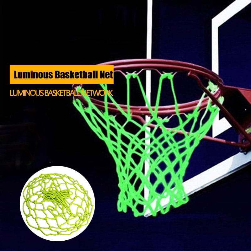 Glowing Basketball Net Basketball Hoop Mesh Outdoor Trainning  Luminous Net US 