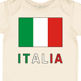 thumbnail image 4 of Inktastic Italy Flag & Italia Black Border Boys or Girls Baby Bodysuit, 4 of 5