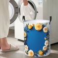 thumbnail image 5 of ZICANCN Laundry Basket Organizer, Flowers Roses Collapsible Hamper for Bathroom Bedroom Laundry Room, Small Size, 5 of 7