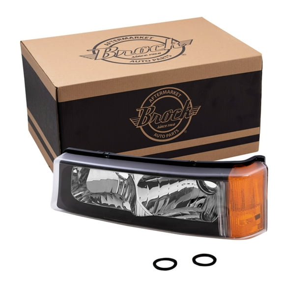 Park/Signal/Side Marker for 2003-2006 Silverado 1500 w/o Lower Body Cladding for 2003-2006 Silverado 1500 HD 15199556 Left GM2520185