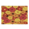 thumbnail image 1 of Gerber Daisy Cutting Board, Summer Bloom Love Pattern with Continuous Nested Flower Petals in Warm Tones, Decorative Tempered Glass Cutting and Serving Board, in 3 Sizes, by Ambesonne, 1 of 2