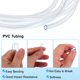 thumbnail image 3 of Tubo de Vinilo Flexible Claro Uxcell para Sistemas de Ósmosis Inversa Filtros de Agua 1/4" x 1/3" x 5 pies, 3 of 7