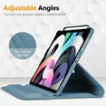 thumbnail image 6 of Fintie Swivel Case for iPad Air 5th Generation (2022) / iPad Air 4th Generation (2020) 10.9 Inch with Pencil Holder - 360 Degree Rotating Stand Cover with Auto Sleep/Wake, 6 of 7