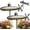 B 2pcs, variant on Submarine Wind Spinner, Wind Spinner Outdoor Garden Decor, Rotating Submarine Yard Spinner with Spin Blades, Motion Art Wind Sculpture for Patio, Propeller Windmill (A 1PCS)