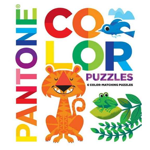 Pantone: Color Puzzles: 6 Color-Matching Puzzles, (Board Book)