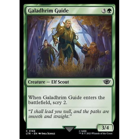 MtG Tales of Middle-Earth Common Galadhrim Guide #168