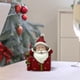 thumbnail image 1 of Mini adornos navideños de Papá Noel, estatua de resina, centro de mesa, regalo, figuritas navideñas en miniatura para Festival de casa de muñecas Cubrir las orejas, 1 of 10