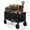 Extra large 680LBS, variant on Large capacity folding camping and gardening cart. All terrain wheel design, ultra large cargo space. Ideal for camping, picnicking, gardening, and market shopping