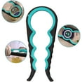 thumbnail image 3 of Jar Bottle Opener Non Slip Gripper - Fit Palm and Easy to Use - 5 in 1 Multifunctional Kitchen Tool Set-Suitable for Women, Weak Hands and the Elderly(2-piece set), 3 of 5