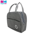 thumbnail image 2 of Lonchera Térmica Premium Bolsa Lunch Aislamiento Frío/ Calor gris, 2 of 7