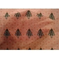 thumbnail image 4 of oneOone Cotton Silk Dark Peach Fabric Tree & Geometric Block Sewing Craft Projects Fabric Prints By Yard 42 Inch Wide, 4 of 4