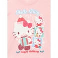 thumbnail image 3 of Hello Kitty Toddler Girls Holiday Graphic Tee with Short Sleeves, Sizes 12M-5T, 3 of 4