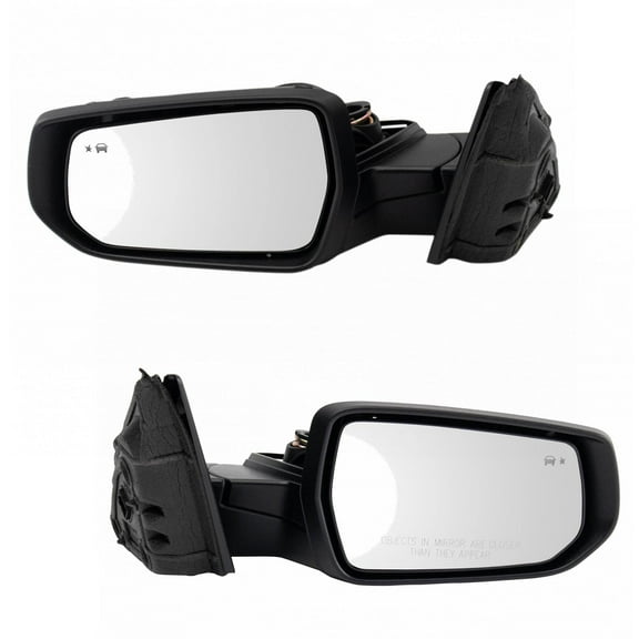 TRQ Side Mirror Power Lane Change Assist Paint to Match Pair for Malibu MRA09863