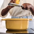 thumbnail image 5 of Staub Cast Iron 4-qt Round Dutch Oven - Citron, 5 of 9