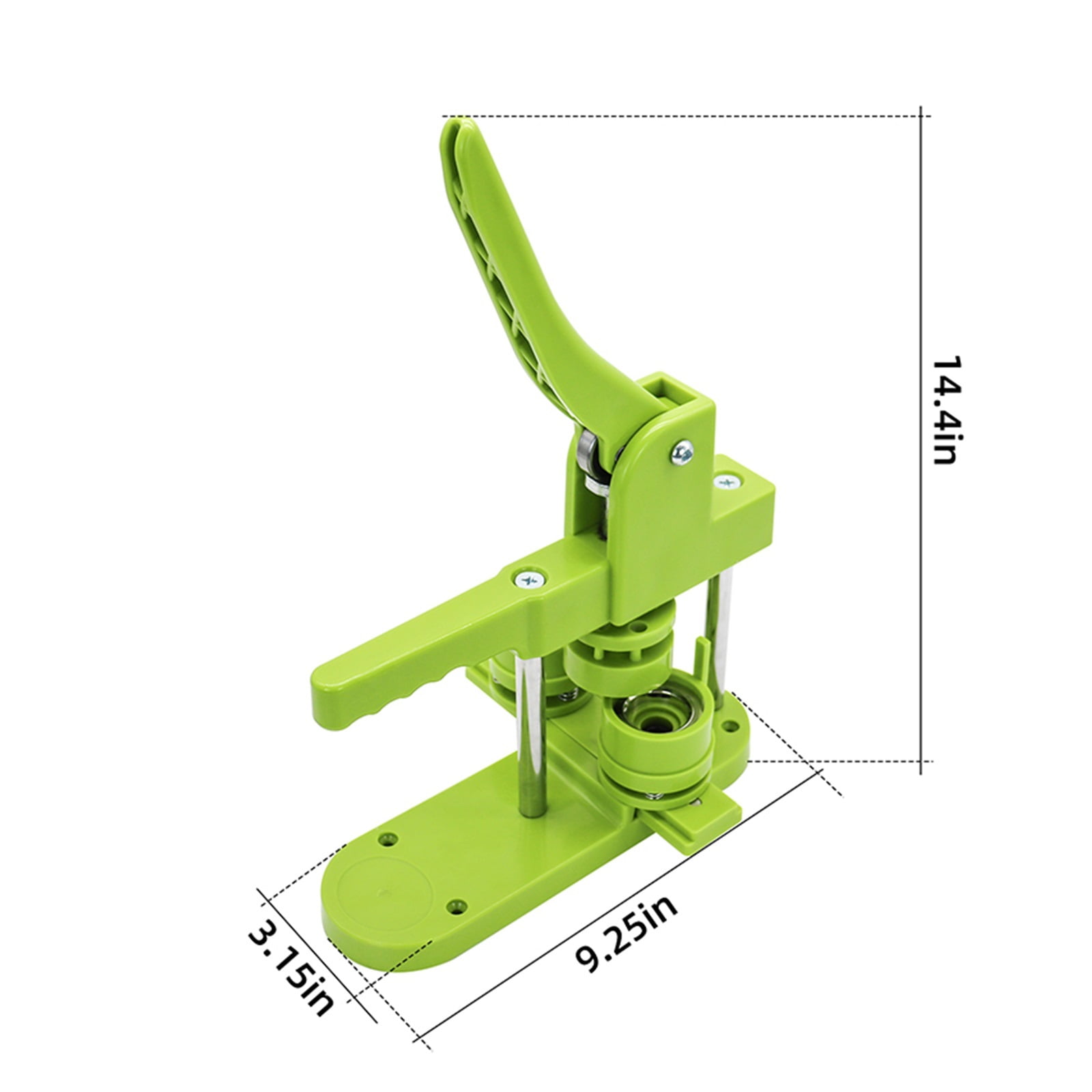 Button Maker Machine Replaceable Pin Badge Maker Set Button Maker Badge Punch Press Machine 25/32/37/44/58/75MM Replaceable Mold