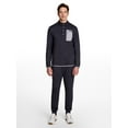 thumbnail image 6 of Reebok Men's and Big Men's Freedom Mock Neck Snap Pullover Sweatshirt, Sizes S-3XL, 6 of 6