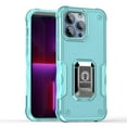 thumbnail image 2 of Bemz Phone Case for iPhone 15 Pro with Tempered Glass Screen Protector, Camera Protection Heavy Duty Shockproof Protection Magnetic Mount Stand Cover (Mint Teal), 2 of 6