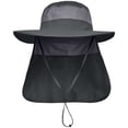 thumbnail image 2 of Gorro solar KIRAAT UPF 50+ de ala ancha con solapa en el cuello para hombre, paquete de 3, 2 of 7