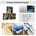 thumbnail image 5 of CCWACPP Laundry Room Decor Wall Art Brown Laundry Sign Picture Canvas Farmhouse Wash Dry Fold Painting Rustic Bathroom Hotel Decor Framed (10.00" x 10.00" x 3PCS), 5 of 5