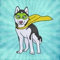 thumbnail image 2 of Prime, Marcus 26x26 Black Ornate Wood Framed with Double Matting Museum Art Print Titled - Husky Power, 2 of 4