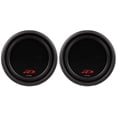thumbnail image 1 of Pair Alpine SWR-T10 10" 3600 Watt Shallow Mount Car Subwoofers Subs SWRT10, 1 of 7