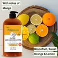 thumbnail image 3 of RaGaNaturals Tropical Mango Lotion - Non Toxic, Vegan, & Natural Lotion for Dry Skin, 16 fl oz, 3 of 13