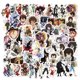 thumbnail image 1 of Pegatina Bungos Stray Dogs Anime 50 unidades de vinilo PVC impermeable, 1 of 1