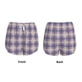 thumbnail image 5 of Haiem Heart Check Plaid Women's 2 in 1 Running Shorts - Lightweight Athletic Workout Gym Yoga Breathable Sports Shorts Liner with Phone Pockets-X-Large, 5 of 9