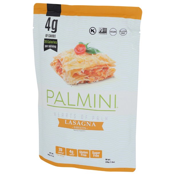 Pack of 6 Palmini Heart of Palm Lasagna Sheets, 12 oz - Walmart