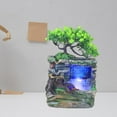 thumbnail image 4 of Fuente de agua para interiores Macarena de Rocalla con luz para Meditación y decoración de hogar, 4 of 8