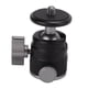 thumbnail image 2 of Adaptador de trípode para cámara cabezal de bola pequeño de aluminio universal giratorio de 360 anodizado para SLR, 2 of 8