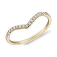 thumbnail image 1 of 0.20 T.C.W Excellent Round Cut Natural Diamond Beautiful Wedding Band for Bride Solid 18K Yellow Gold Size 5, 1 of 7