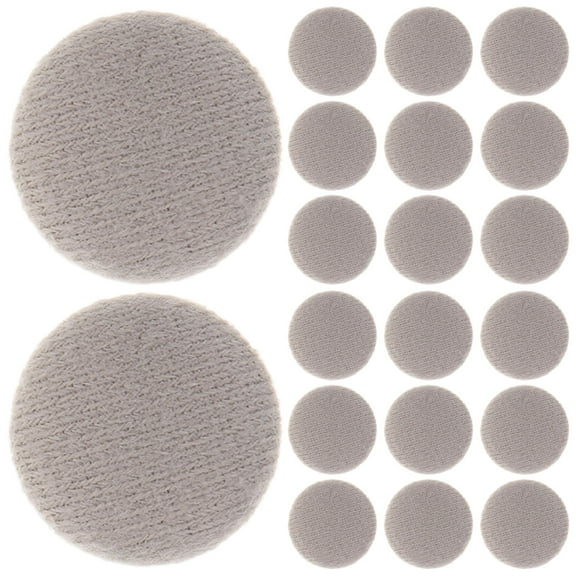 RENACLIPY 50pcs Car Roof Headliner Repair Clips Grey Fabric Fasteners Secure Replacement Buttons
