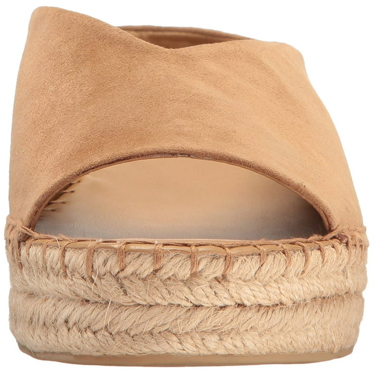 Franco Sarto Womens Pine Contrast Trim Wedge Espadrilles Walmart