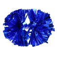 thumbnail image 5 of GOOHOCHY Sport Pompoms 1Pack Blue Round Shiny 30x14in Cheerleader Pompoms, 5 of 8