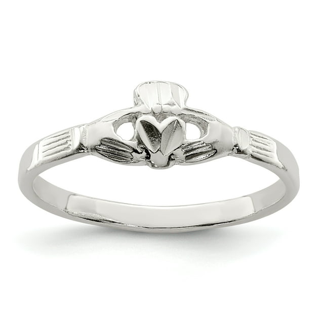 925 Sterling Silver Claddagh Ring