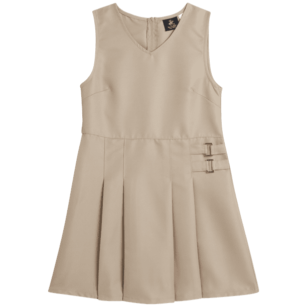 Beverly Hills Polo Club Girls' School Uniform Dress Sleeveless