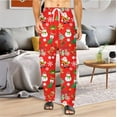 thumbnail image 6 of Christmas Pajama Pants Women Men Matching Xmas Pjs Pants Pajama Bottom Couples Lounge Sleepwear Costume Christmas Gifts, 6 of 8