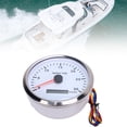 thumbnail image 1 of Tachometer Boat RPM Gauge 110mm 4 3 8in Tachometer 7 Color Backlight DC 9 32V 3000RPM Gauge with Hour Meter for Car Yacht RV Boat Truck, 1 of 7