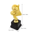 thumbnail image 2 of BESTYASH Trofeo Dorado De Fútbol En Plástico Para Reconocimientos Y Deportiva, 2 of 7