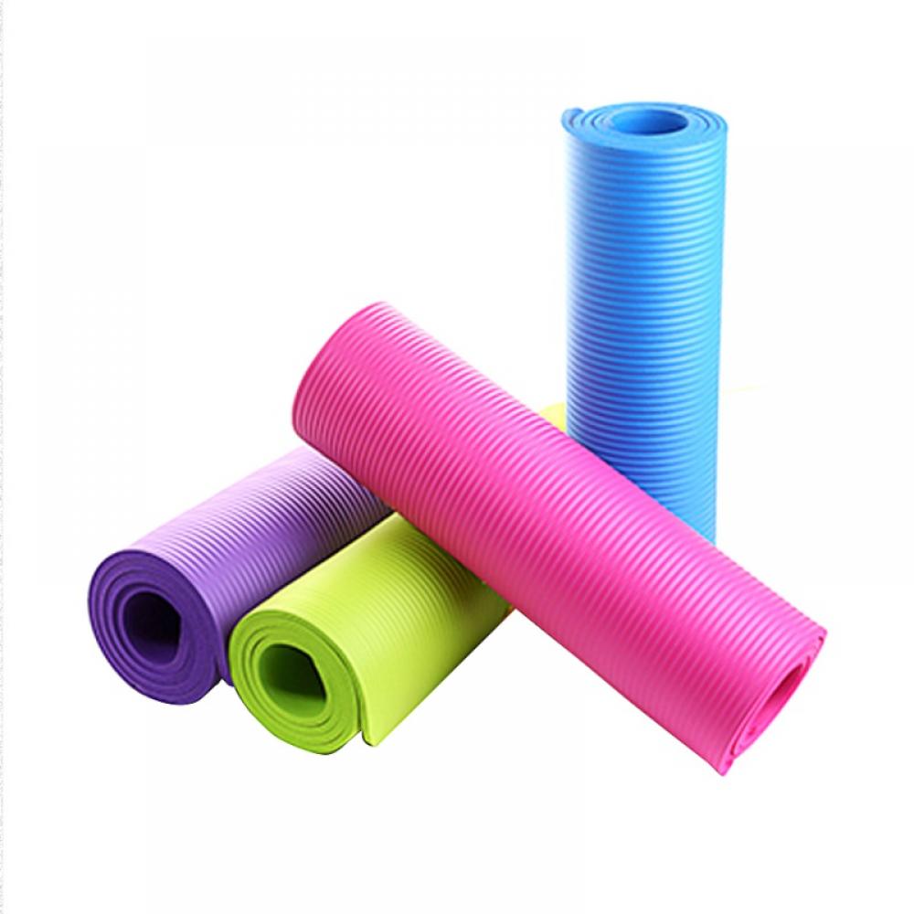 Yoga Mat Non Slip EVA Yoga Mats Pro 1/4 Inch Thick Folding Exercise Mat Eco Friendly Workout Mat for Yoga, Pilates and Floor Exercise Thick Fitness Mat,Green - image 2 of 7